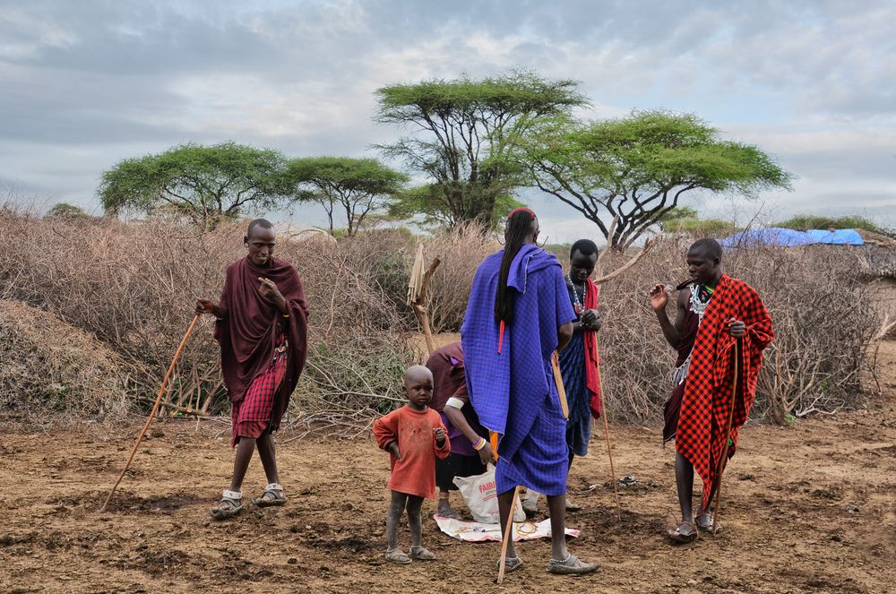 Massai Männer