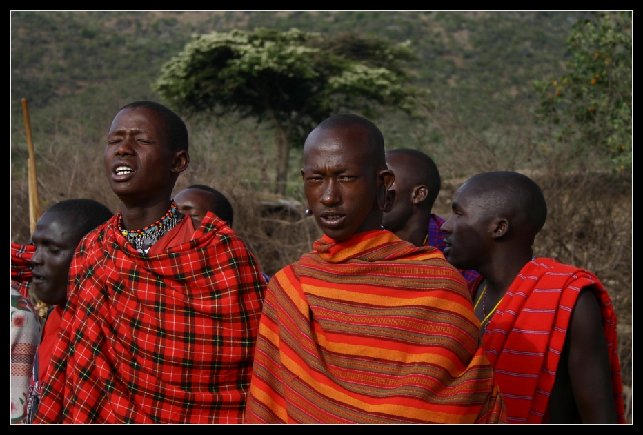 ... Massai Men, Kenya ...