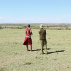 Massai und Rancher