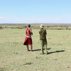 Massai und Rancher