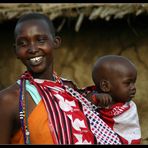 ... Massai Woman with Baby , Kenya ...