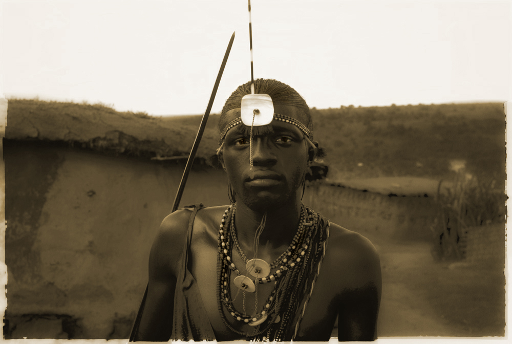 Massai, young warrior