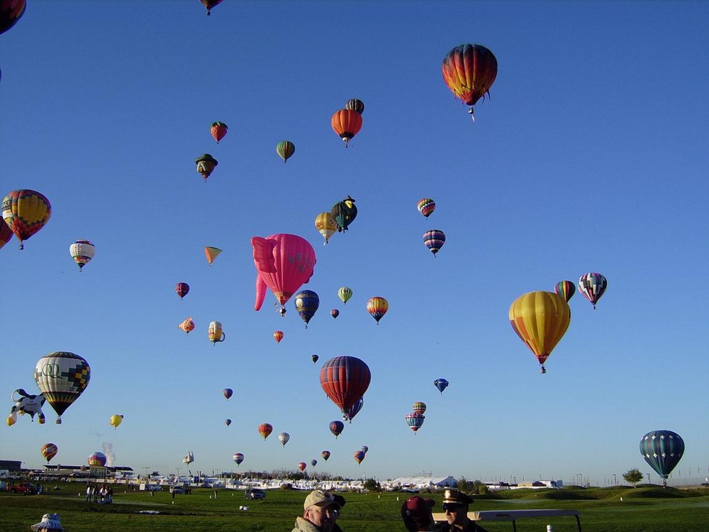 Massenstart in Albuquerque