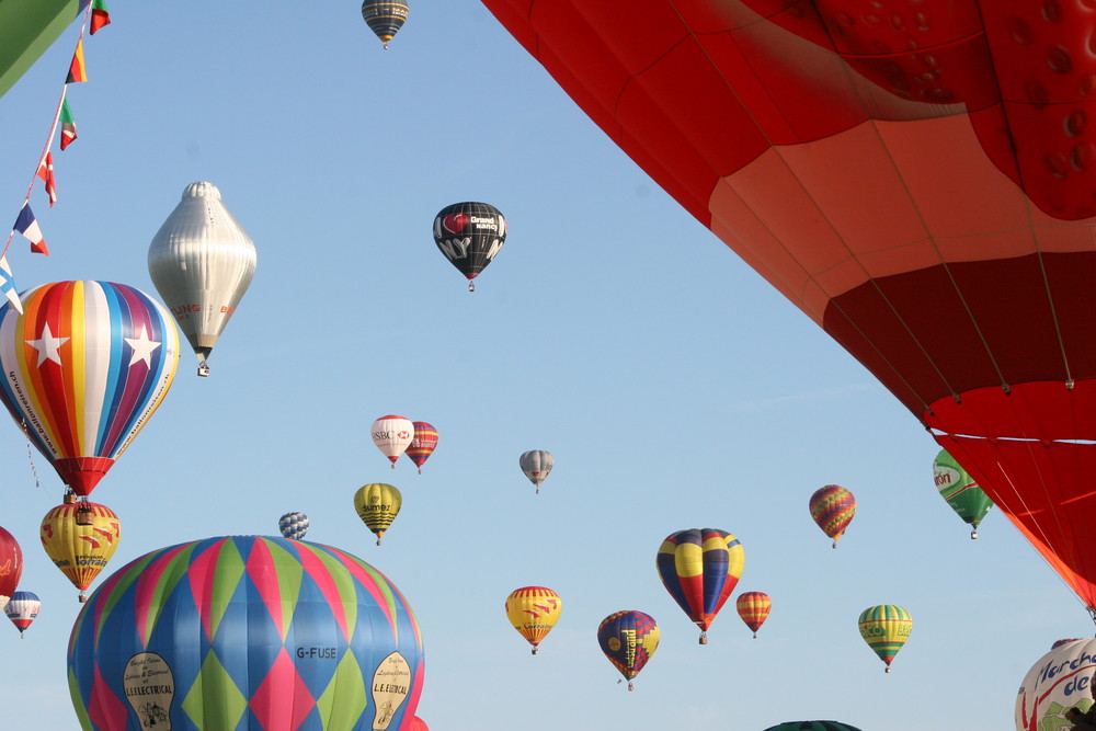 Massenstart in Chambley