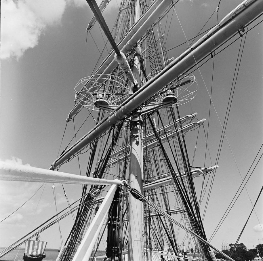 Mast der KRUZENSHTERN (SAIL2000)