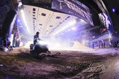 Masters of dirt Arena with Snowmobile