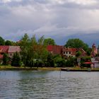 Masurisches Dorf am See