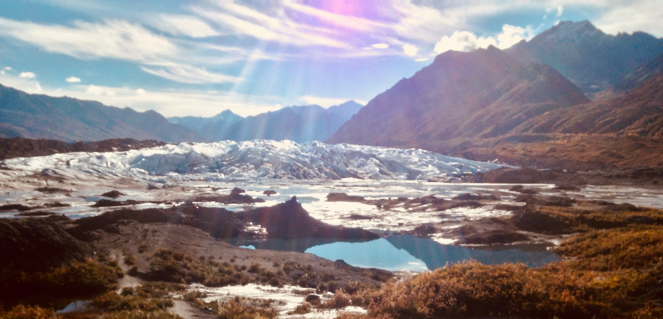 Matanuska-Susitna,  Gletscherzunge