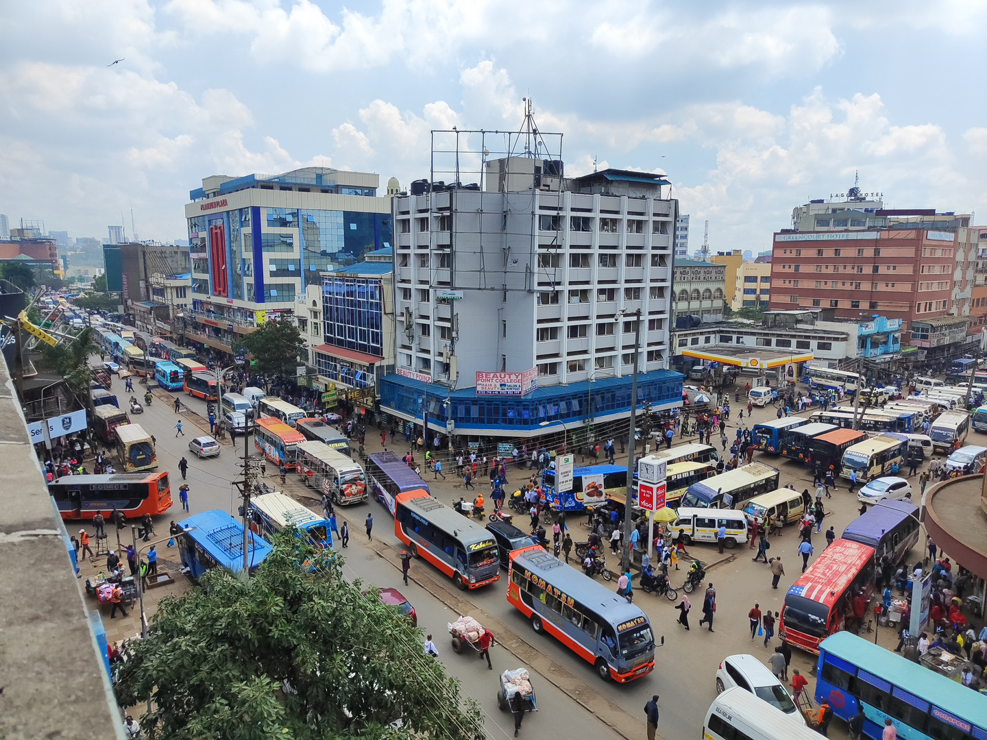 Matatu joint CBD Zetrum Nairobi