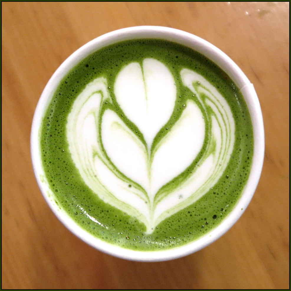 Matcha Cappucino - Chelsea Market - NYC