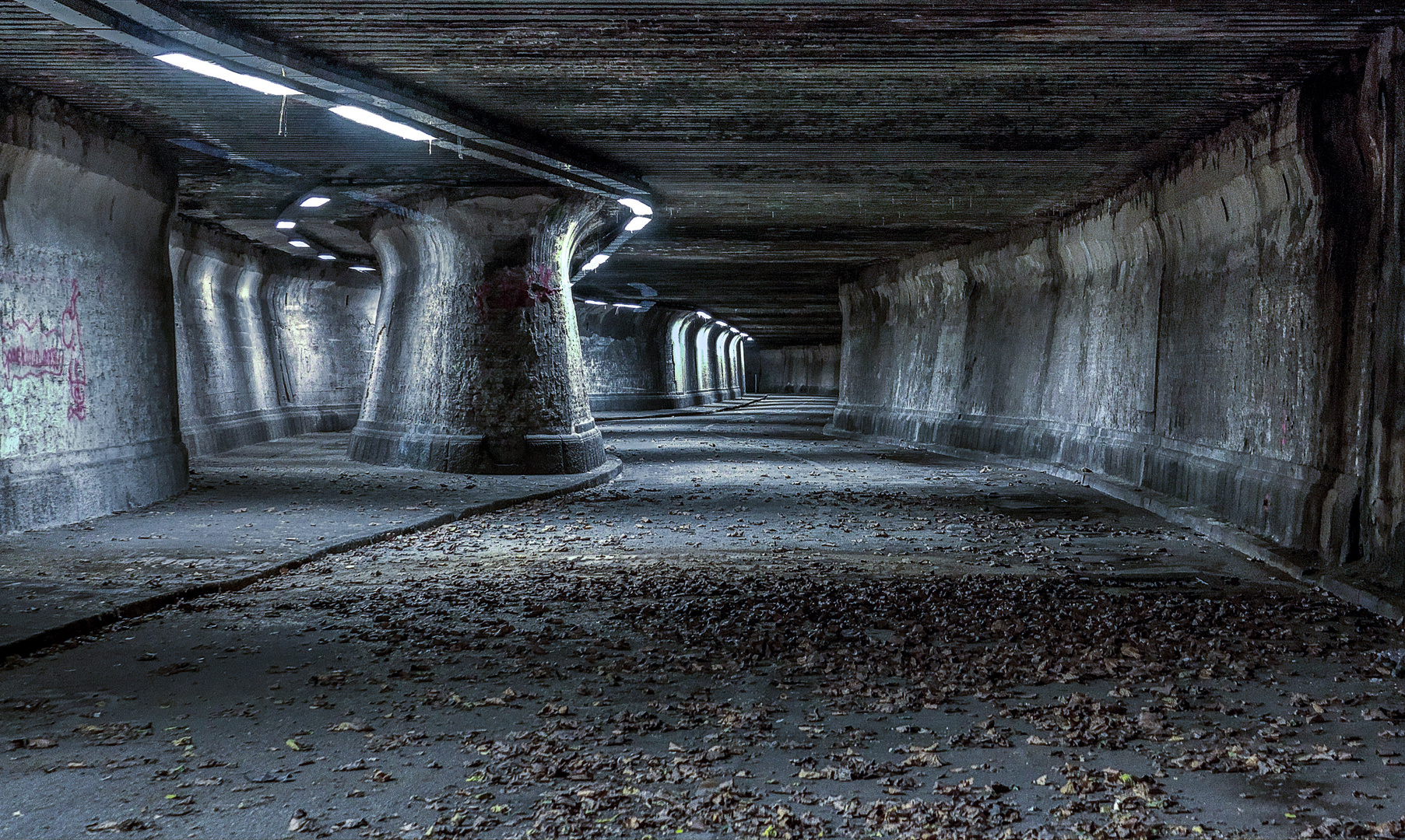 Matenatunnel nochmal bevor er eventuell zugeschüttet wird