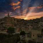 Matera al tramonto