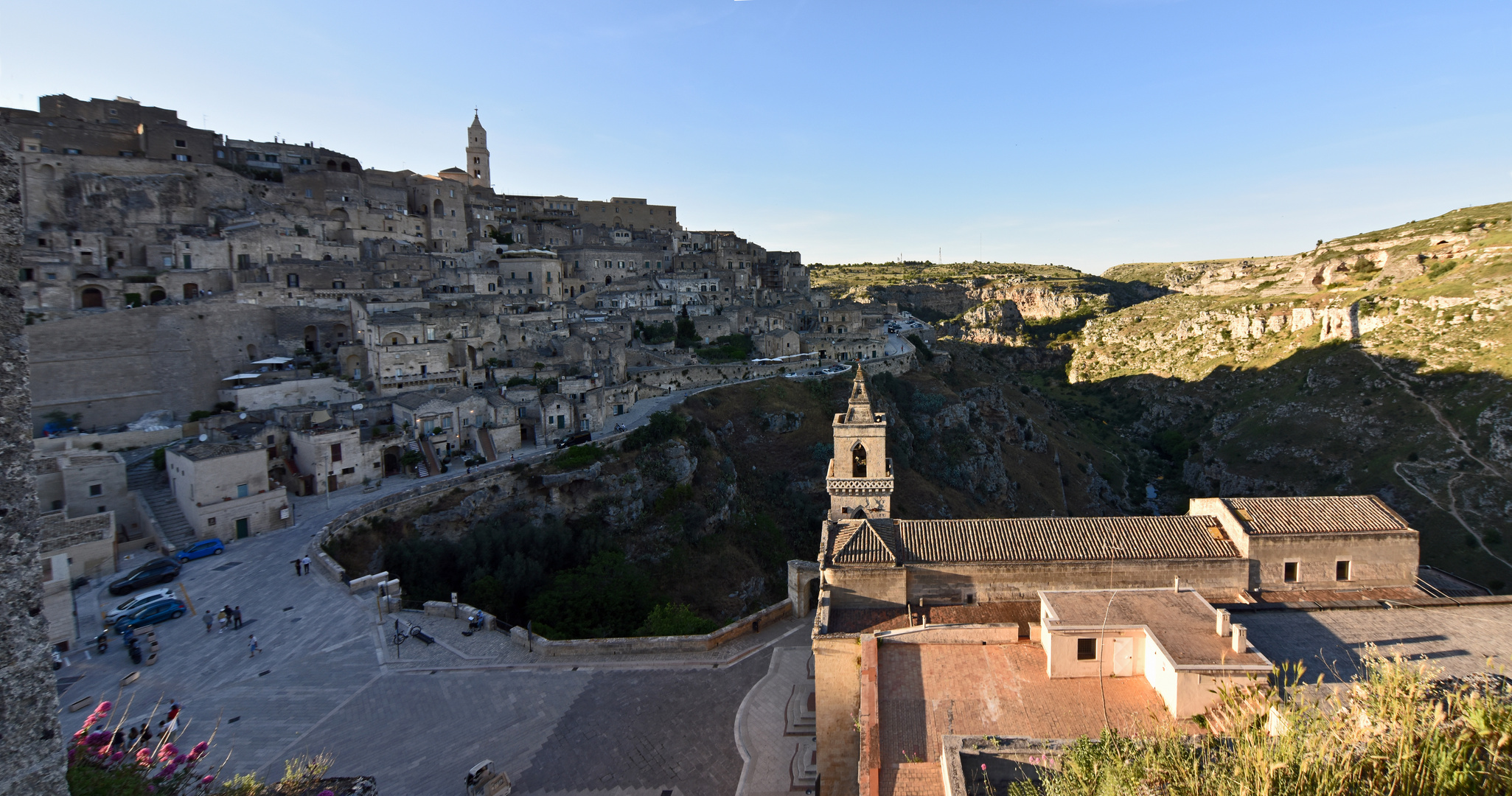 Matera im Abendlicht 