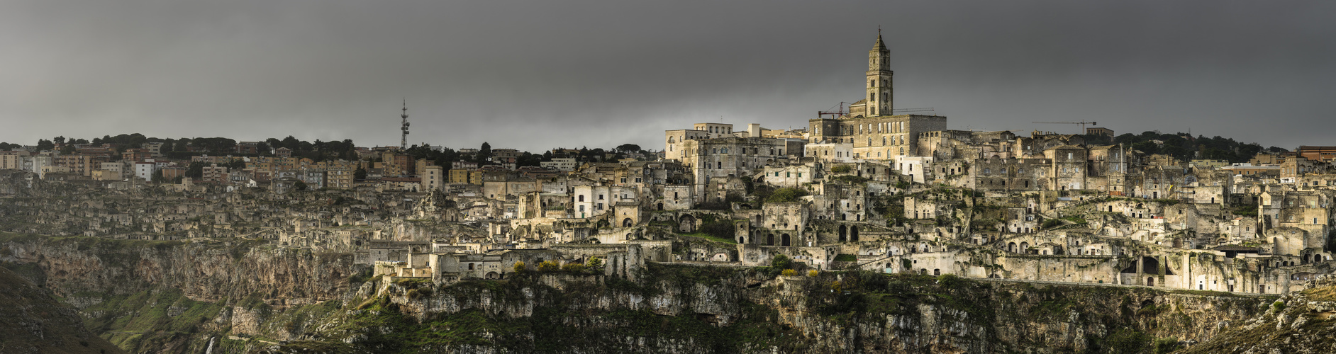 Matera im Sturm