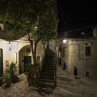 Matera notte tra i vicoli