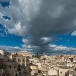 Matera, sassi e nuvole