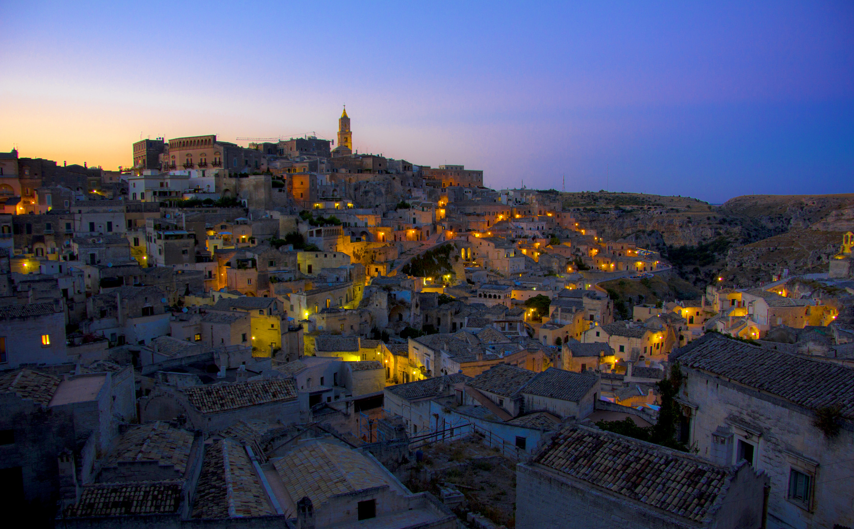 Matera - Tramonto