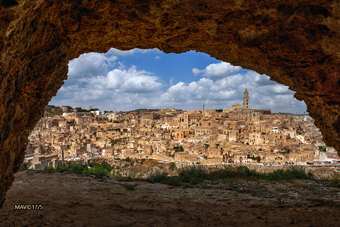 Matera vista dalla Murgia