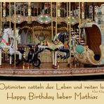 Mathias hat Geburtstag