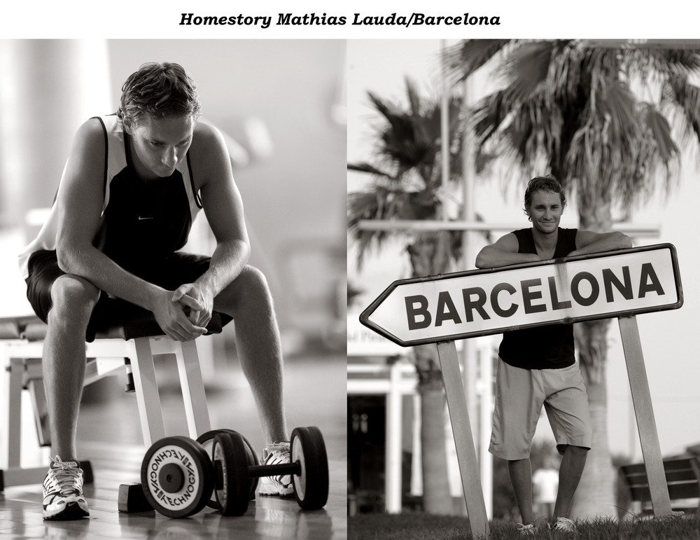 Mathias Lauda Homestory in Barcelona