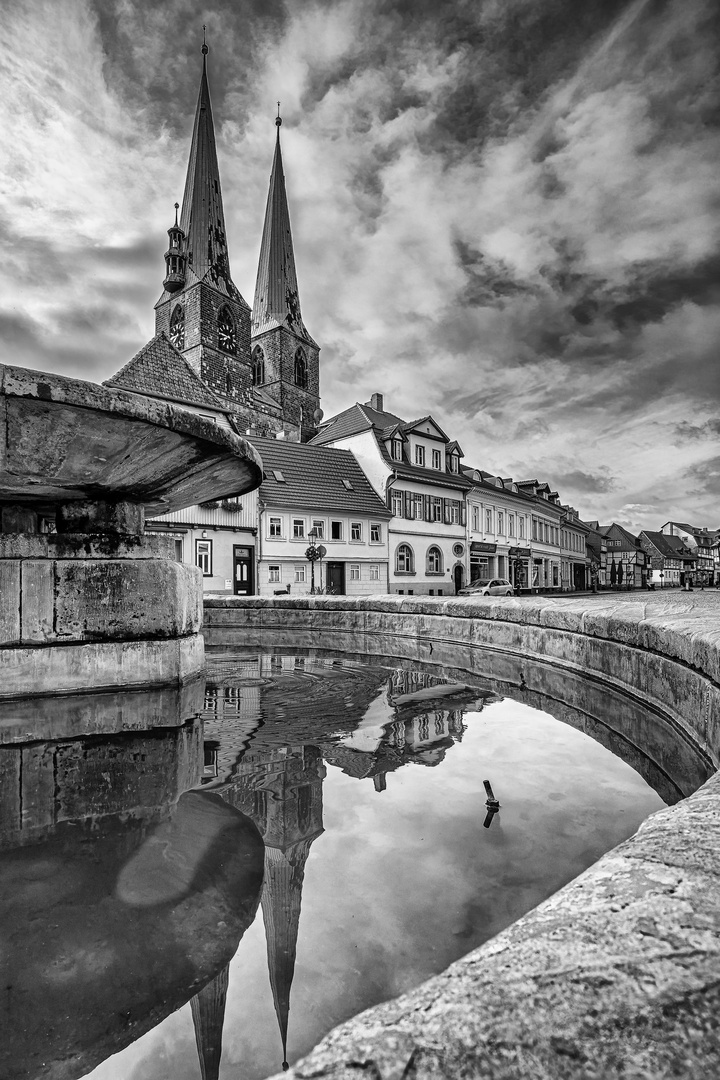 Mathildenbrunnen Quedlinburg