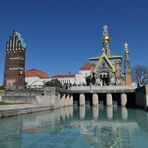 Mathildenhöhe: Hochzeitsturm, Russische Kapelle und kein Planschbecken