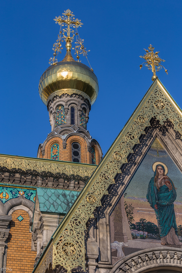 Mathildenhöhe, Russische Kapelle