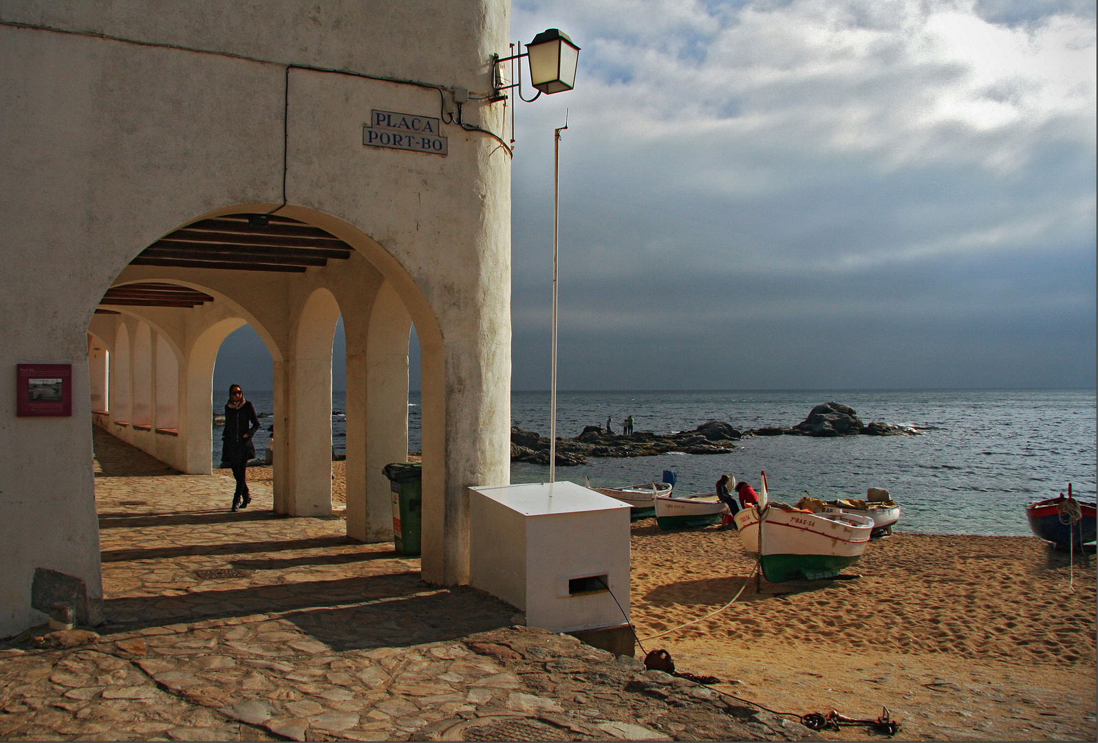 Matí de novembre al Port-Bo