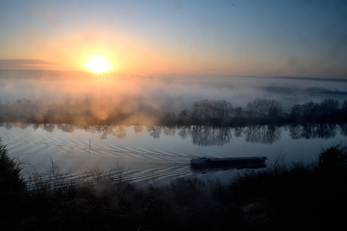 Matin Brumeux sur la Seine