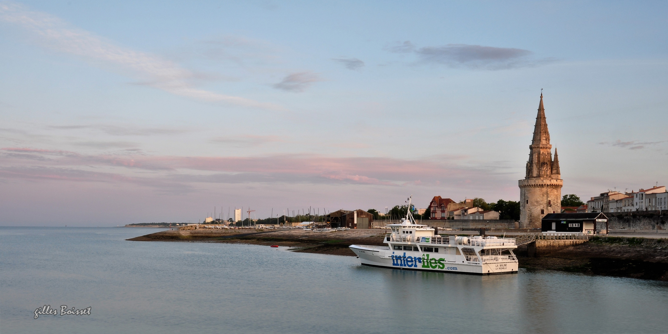 Matin calme à La Rochelle