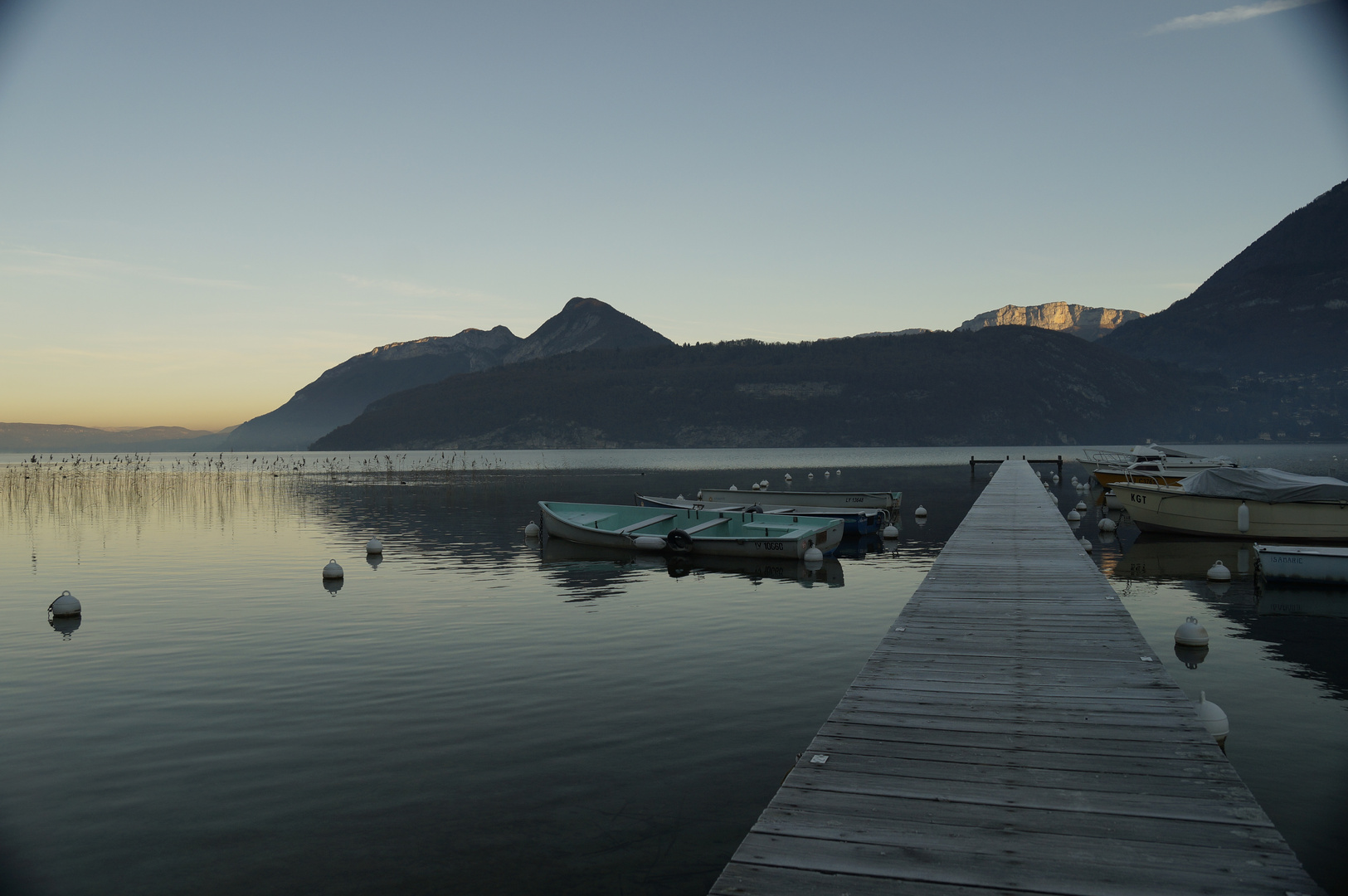 Matin d'automne - Lac d'Annecy