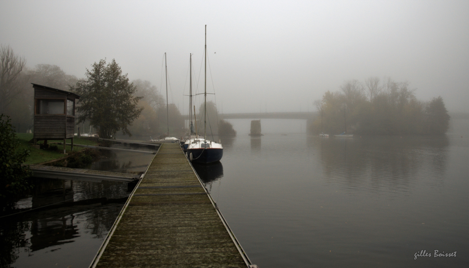 matin de novembre sur la Seine