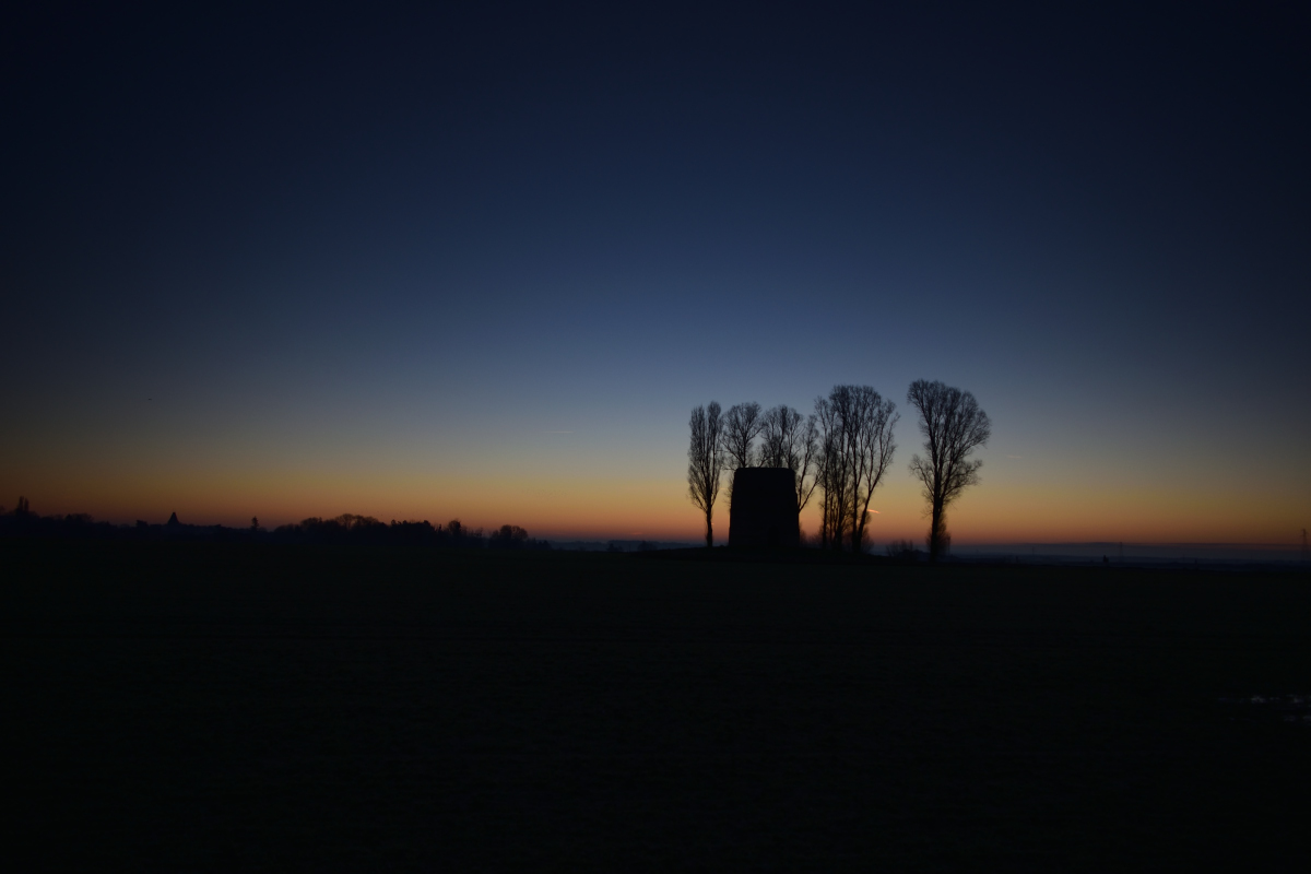 Matin d'hiver dans le Vexin Normand