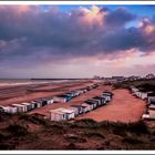 Matin d'hiver sur la plage.