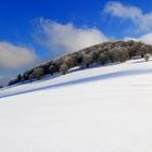 Matin d'hiver sur les Vosges.