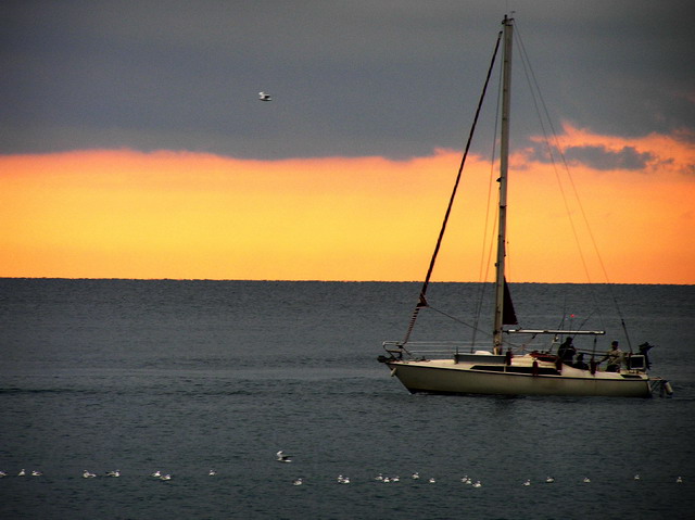 Matin sur la Côte d'Azur