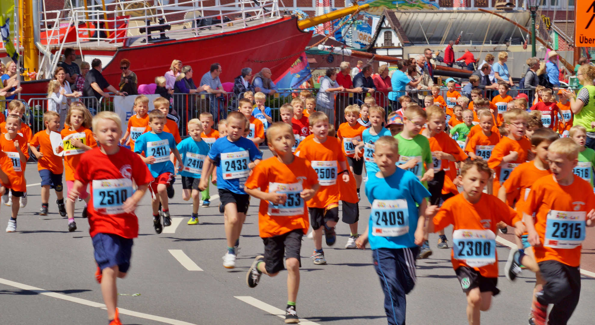 Matjeslauf der Kinder