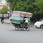 Matratzentransport in Vietnam
