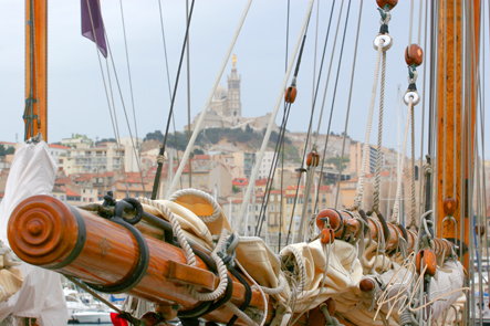 Matûres sur le port de Marseille