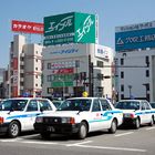 Matsumoto - Taxis at Station Square