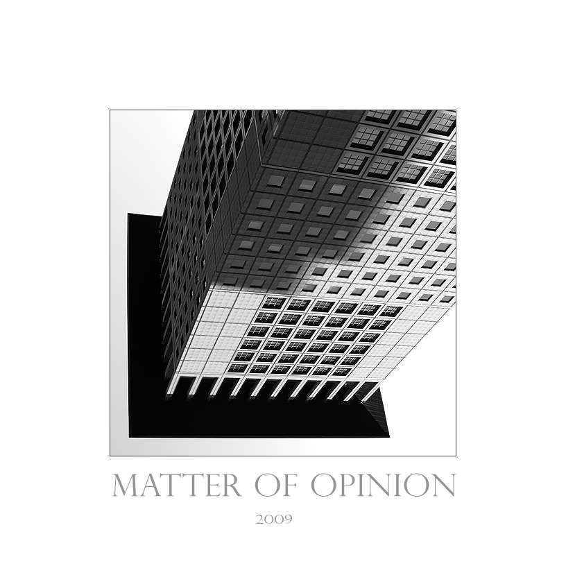 Matter of opinion