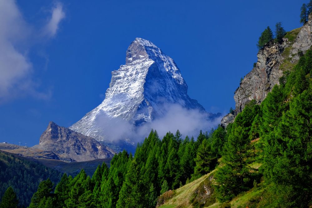 Matterhorn Foto  Bild landschaft berge gipfel und 