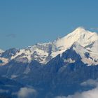 Matterhorn 4478m und Zermatter Weisshorn 4505m