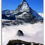 Matterhorn above the Clouds