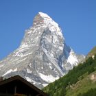 Matterhorn - alles beherrschender Fels.
