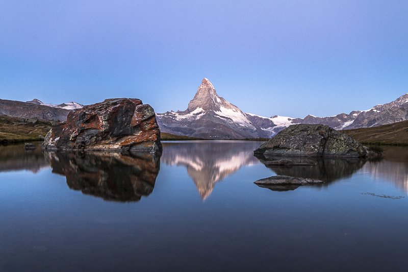 Matterhorn am Stellisee