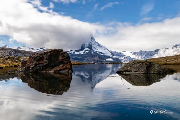 Matterhorn am Stellisee