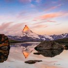 Matterhorn am Stellisee