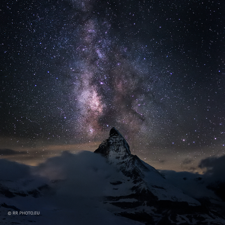 Matterhorn and Milky Way