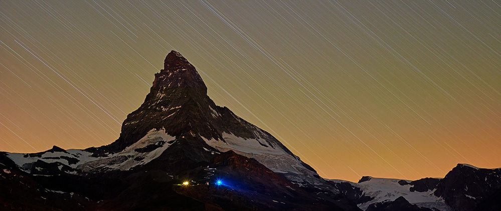 Matterhorn at Night